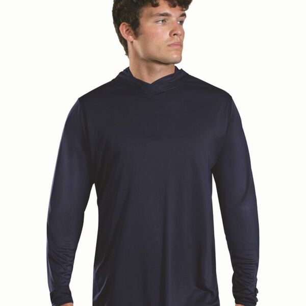 Momentum Hooded Long Sleeve T-Shirt Thumbnail