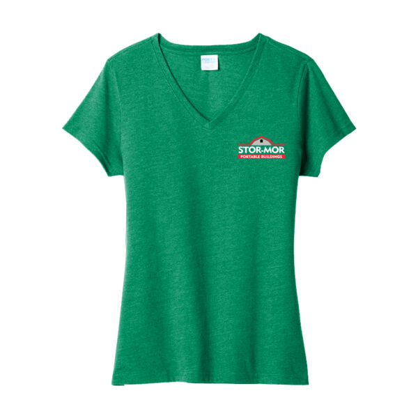 Port & Company ® Ladies Fan Favorite ™ Blend V-Neck Tee Thumbnail